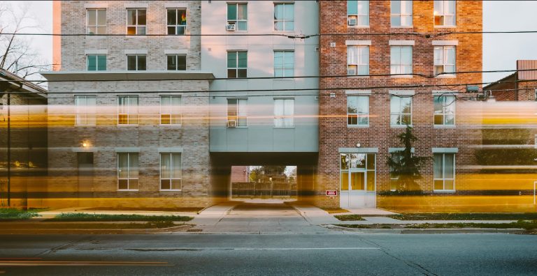 Multi-storey affordable housing building in London, Ontario
